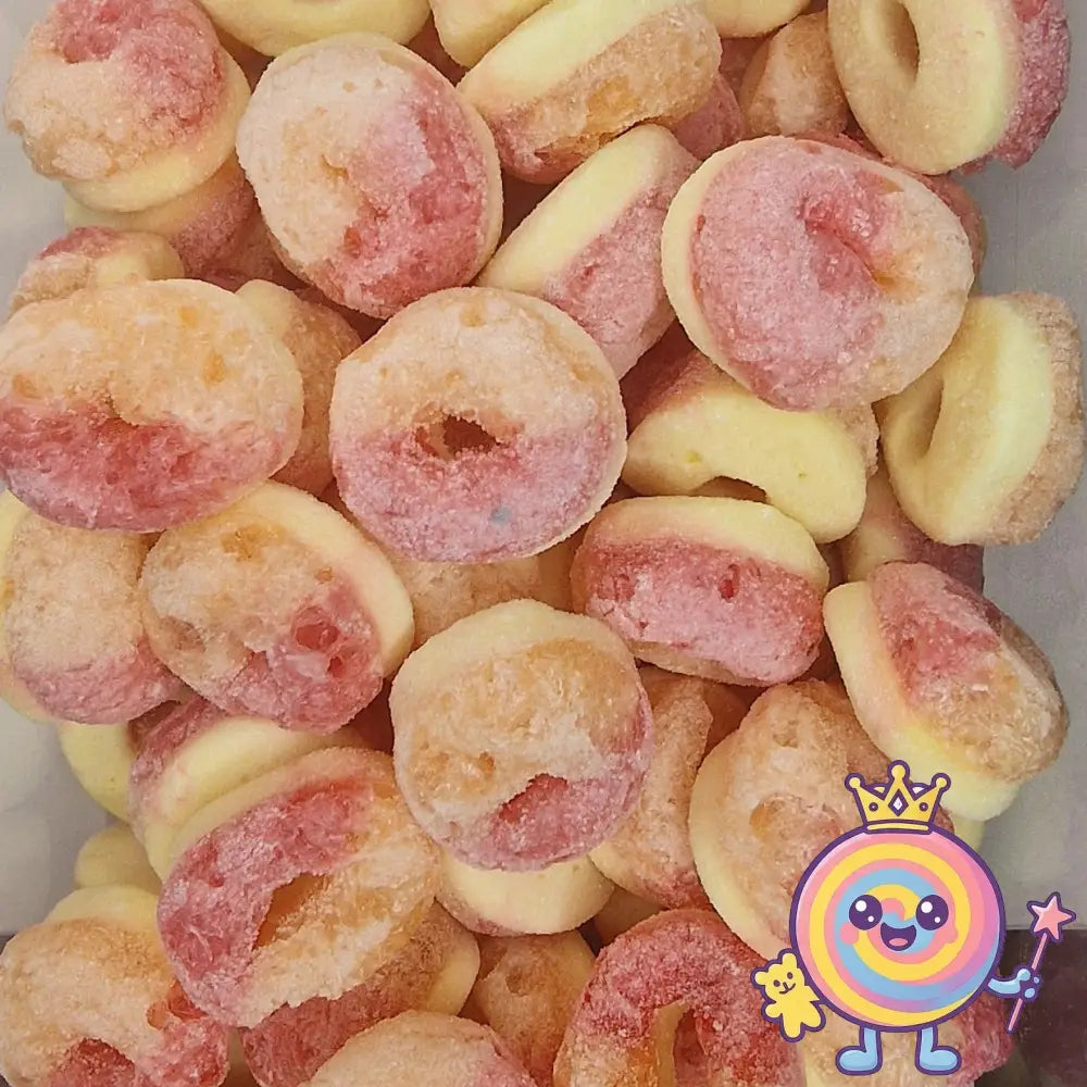 Freeze Crunchy Peach Rings Halal